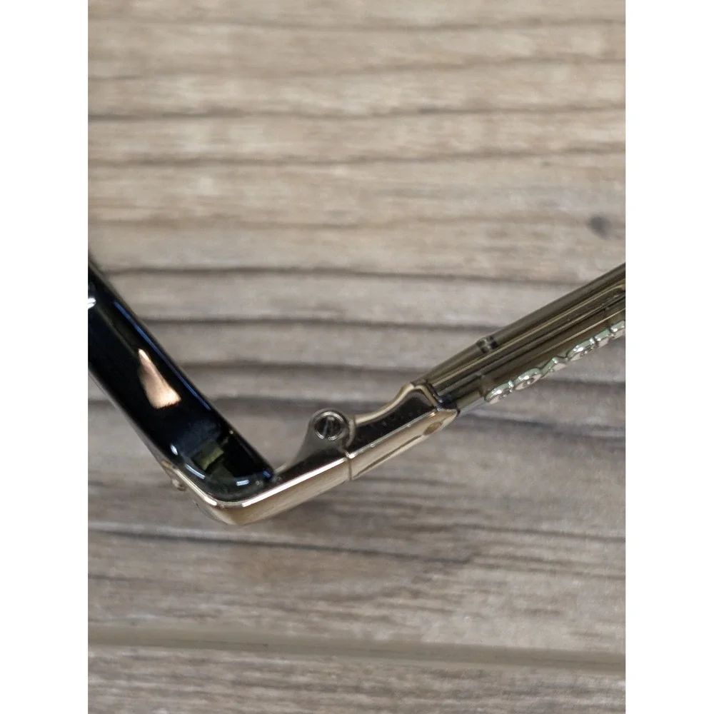 Coach HC8383U CL912‎ Transparent Green Tan Sunglasses 55-18-145 w Case